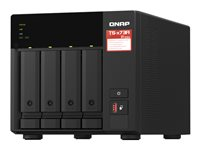 QNAP TS-473A - NAS-server - 4 fack - 16 TB - SATA 6Gb/s - HDD 4 TB x 4 - RAID RAID 0, 1, 5, 6, 10, JBOD - RAM 8 GB - 2.5 Gigabit Ethernet - iSCSI support TS-473A-8G + ST4000VN006