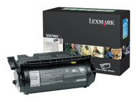Lexmark - Extra lång livslängd - svart - original - tonerkassett LCCP, LRP - för Lexmark T632, T634, T634dtn-32, X632, X634 12A7465