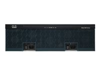 Cisco 3945E - Voice Bundle - router - - röst/faxmodul - 1GbE - WAN-portar: 4 - rackmonterbar CISCO3945E-V/K9