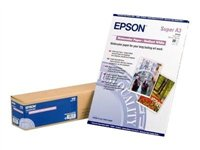 EPSON Watercolor Paper - Matt - kritvit - Rulle A1 (61,0 cm x 18 m) - 190 g/m² - 1 rulle (rullar) texturerat akvarellpapper - för SureColor SC-P10000, P20000, P6000, P7000, P7500, P8000, P9000, P9500, T3200, T5200, T7200 C13S041396