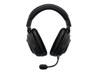 Logitech G Pro - Headset - fullstorlek - kabelansluten - 3,5 mm kontakt - ljudisolerande 981-000812