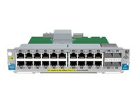 HPE 20-port Gig-T PoE+/4-port SFP v2 zl Module - Expansionsmodul - Gigabit Ethernet (PoE+) x 20 + SFP (mini-GBIC) x 4 + 4 x SFP - för HPE 8206, 8212; HPE Aruba 5406, 5412 J9535A