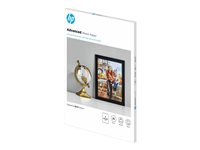 HP Advanced Glossy Photo Paper - Blank - A4 (210 x 297 mm) - 250 g/m² - 25 ark fotopapper - för ENVY 50XX; Officejet 52XX, 80XX; Photosmart B110, Wireless B110 Q5456A