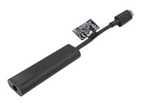 Dell - Strömadapter - likströmsjack 4,5 mm (hona) till 24 pin USB-C (hane) - 5 / 20 V - med 1 års avancerad byteservice - för Latitude 3310 2-in-1, 3320, 3420, 35XX, 72XX 2-in-1, 73XX, 94XX, 95XX; Precision 5550 LDD45B-USBC160