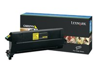 Lexmark - Gul - original - tonerkassett LCCP - för Lexmark C920, C920dn, C920dtn, C920n, C920tn C9202YH