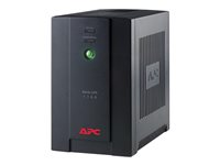 APC Back-UPS 1100 - UPS - AC 230 V - 660 Watt - 1100 VA - 7.2 Ah - utgångskontakter: 6 - svart BX1100CI