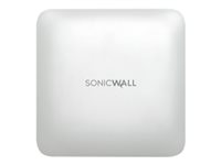SonicWall SonicWave 641 - Trådlös åtkomstpunkt - med 3 års säker hantering av trådlösa nätverk samt support - Wi-Fi 6 - Bluetooth - 2.4 GHz, 5 GHz - molnhanterad kan monteras i tak (paket om 8) 03-SSC-0316
