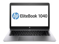 HP EliteBook Folio 1040 G1 - 14" - Intel Core i7 4600U - vPro - 8 GB RAM - 256 GB SSD - 4G LTE - Svenska/finska H5F66EA#AK8