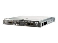 Brocade 8/12c SAN Switch for BladeSystem c-Class - Switch - Administrerad - 12 x 8Gb Fibre Channel - insticksmodul AJ820B