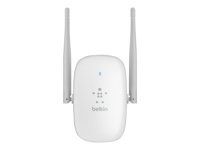 Belkin N600 Dual-Band Plug-In Wi-Fi Range Extender - Räckviddsökare för wifi - Wi-Fi - 2.4 GHz, 5 GHz F9K1122AT