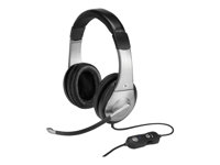 HP Premium Digital Headset - Headset - fullstorlek - kabelansluten - för HP 110, 19, 20, 21, 22, 251; ENVY Laptop dv6, m6; Pavilion 23; Pavilion Laptop 15, dv6 XA490AA#ABB