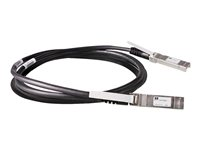 HPE X240 Direct Attach Cable - Nätverkskabel - SFP+ till SFP+ - 5 m - för HPE 59XX, 75XX; FlexFabric 12902; Modular Smart Array 1040; SimpliVity 380 Gen10, 380 Gen9 JG081C