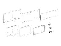 APC HyperPod Frame 4ft Aisle End Panel - Rackmonteringspaket FS-FM-4005-B