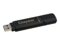 Kingston DataTraveler 4000 Management-Ready - USB flash-enhet - krypterat - 32 GB - USB 2.0 - FIPS 140-2 Level 2 - TAA-kompatibel DT4000M-R/32GB