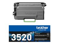 Brother TN3520 - Svart - original - tonerkassett - för Brother HL-L6400, MFC-L6900, MFC-L6970 TN3520