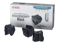 Xerox Phaser 8560MFP - 3-pack - svart - original - fast bläck - för Phaser 8560 108R00726