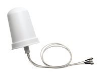 Cisco Aironet 2.4-GHz MIMO Wall-Mounted Omnidirectional Antenna - Antenn - Wi-Fi - 4 dBi - rundstrålande - utomhus, kan monteras på vägg, inomhus - rekonditionerad AIR-ANT2440NV-R-RF