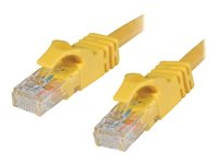 C2G Cat6 Booted Unshielded (UTP) Network Patch Cable - Patch-kabel - RJ-45 (hane) till RJ-45 (hane) - 10 m - UTP - CAT 6 - formpressad, hakfri, tvinnad - gul 83472