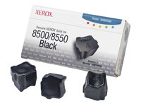 Xerox Phaser 8500/8550 - Svart - fast bläck - för Phaser 8500DN, 8500N, 8550DP, 8550DT, 8550DX 108R00668