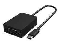 Microsoft Surface USB-C to VGA Adapter - Videokort - 24 pin USB-C hane till HD-15 (VGA) hona - kommersiell - för Surface Book 2, Pro 7 HFT-00004