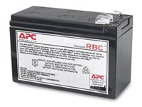 APC Replacement Battery Cartridge #114 - UPS-batteri - 60 VA - 1 x batteri - Bly-syra - svart - för P/N: BE450G, BE450G-CN, BE450G-LM, BN4001, BR500CI-IN, BR500CI-RS, BX500CI APCRBC114