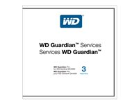 WD Guardian Pro WDBUWU0000NNC - Utökat serviceavtal - utbyte av delar i förväg - 3 år - på platsen - reparationstid: nästa arbetsdag WDBUWU0000NNC-EASN