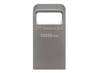 Kingston DataTraveler Micro 3.1 - USB flash-enhet - 128 GB - USB 3.1 DTMC3/128GB