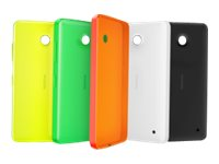 Nokia CC-3079 - Bakstycke - svart - för Lumia 630, 635 02743K0
