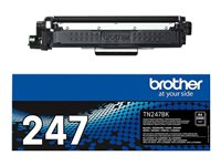 Brother TN247BK - Svart - original - tonerkassett - för Brother DCP-L3510, L3517, L3550, HL-L3270, L3290, MFC-L3710, L3730, L3750, L3770 TN247BK