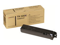Kyocera TK 500K - Svart - original - tonersats - för FS-C5016, C5016DN, C5016DNH, C5016DTN, C5016N 370PD0KW