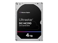 WD Ultrastar DC HC310 HUS726T4TAL5204 - Hårddisk - 4 TB - inbyggd - 3.5" - SAS 12Gb/s - 7200 rpm - buffert: 256 MB 0B36048