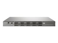 HPE 8/20q Fibre Channel Switch - Switch - Administrerad - 8 x 8 GB fiberkanal SFP+ - rackmonterbar AQ233B