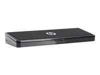 HP USB 3.0 Universal Port Replicator - Dockningsstation - USB - HDMI, DP - 1GbE - Europa - för EliteBook 1040 G3; ProBook 440 G3, 440 G4, 470 G3, 640 G2, 645 G2, 650 G2, 655 G2; x2 E6D70AA#ABB