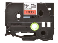 Brother TZe-461 - Svart på röd - Rulle 3,6 cm x 8 m) 1 kassett(er) bandlaminat - för Brother PT-H110; P-Touch PT-3600, 9700, D800, H110, P900, P950; P-Touch Cube XP PT-910 TZE461