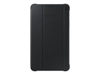 Samsung EF-BT230B - Vikbart fodral för surfplatta - svart - 7" - för Galaxy Tab 4 (7 tum) EF-BT230BBEGWW