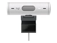 Logitech BRIO 500 - Webbkamera - färg - 1920 x 1080 - 720p, 1080p - ljud - USB-C 960-001428