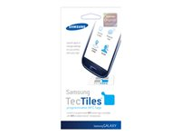Samsung TecTiles - NFC-etikettsats - för Galaxy Ace II, Core, Express, mini 2, Note 3, Note II, S Advance, S II Plus, S III, S4 EAD-X11SWEGSTD