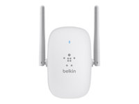 Belkin N300 Dual-Band Wi-Fi Range Extender - Räckviddsökare för wifi - Wi-Fi - 2.4 GHz, 5 GHz F9K1111AT