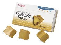 Xerox Phaser 8500/8550 - Gul - fast bläck - för Phaser 8500DN, 8500N, 8550DP, 8550DT, 8550DX 108R00671