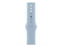 Apple - Band för smart klocka - 45 mm - storlek S/M - ljusblå MWMU3ZM/A