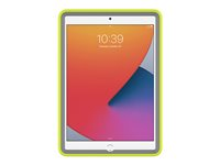 OtterBox Kids EasyGrab - Baksidesskydd för surfplatta - robust - stativ för EasyGrab-hölje med multifunktion - marsgrönt - för Apple 10.2-inch iPad (7:e generation, 8:e generation, 9:e generation) 77-81186