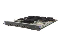HPE 8-port 10-GbE SFP+ LEC Module - Expansionsmodul - 10Gb Ethernet x 8 - för HPE 12504 AC Switch Chassis, 12508 DC, 12518 DC JC781A