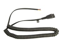 Jabra - Headset-kabel - blank tråd till Snabburkoppling hane - 2 m 8800-01-00