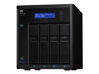 WD My Cloud PR4100 WDBNFA0400KBK - NAS-server - 4 fack - 40 TB - HDD 10 TB x 4 - RAID RAID 0, 1, 5, 10, JBOD - RAM 4 GB - Gigabit Ethernet WDBNFA0400KBK-EESN