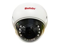 Bolide - Övervakningskamera - kupol - vandal/vattentät (Dag&Natt) - 5 MP - 2560 x 1920 - AHD, CVI, TVI, CVBS - DC 12 V BC1509AIR