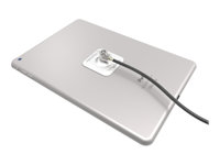Compulocks Universal Tablet Lock with Keyed Cable Lock - Säkerhetssats för mobiltelefon, surfplatta - silver CL15UTL