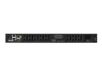 Cisco Integrated Services Router 4331 - Unified Communications Bundle - router 1GbE - WAN-portar: 3 - rackmonterbar ISR4331-V/K9