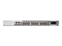 HPE 8/8 Base (0) e-port SAN Switch - Switch - 8 x 8 GB fiberkanal SFP - rackmonterbar AM866B