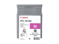 Canon PFI-101 M - 130 ml - magenta - original - bläcktank - för imagePROGRAF iPF5000, iPF5100, iPF6000S, iPF6100, iPF6200 0885B001
