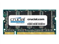 Crucial - DDR - modul - 1 GB - SO DIMM 200-pin - 333 MHz / PC2700 - CL2.5 - 2.5 V - ej buffrad - icke ECC CT12864X335